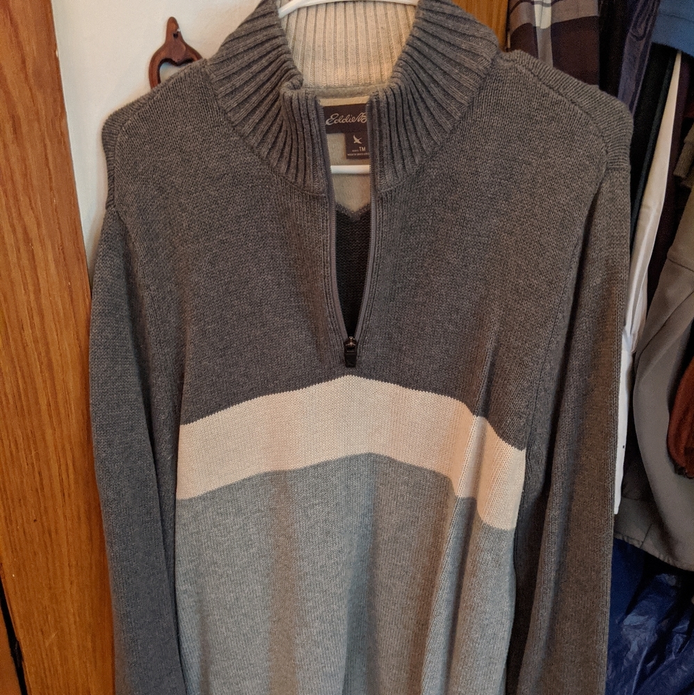 Eddie Bauer half zip sweater